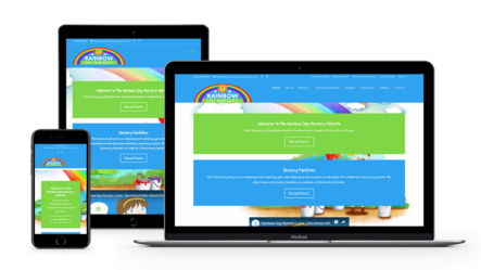web-design-seo-larne-client-portfolio-rainbow-nursery